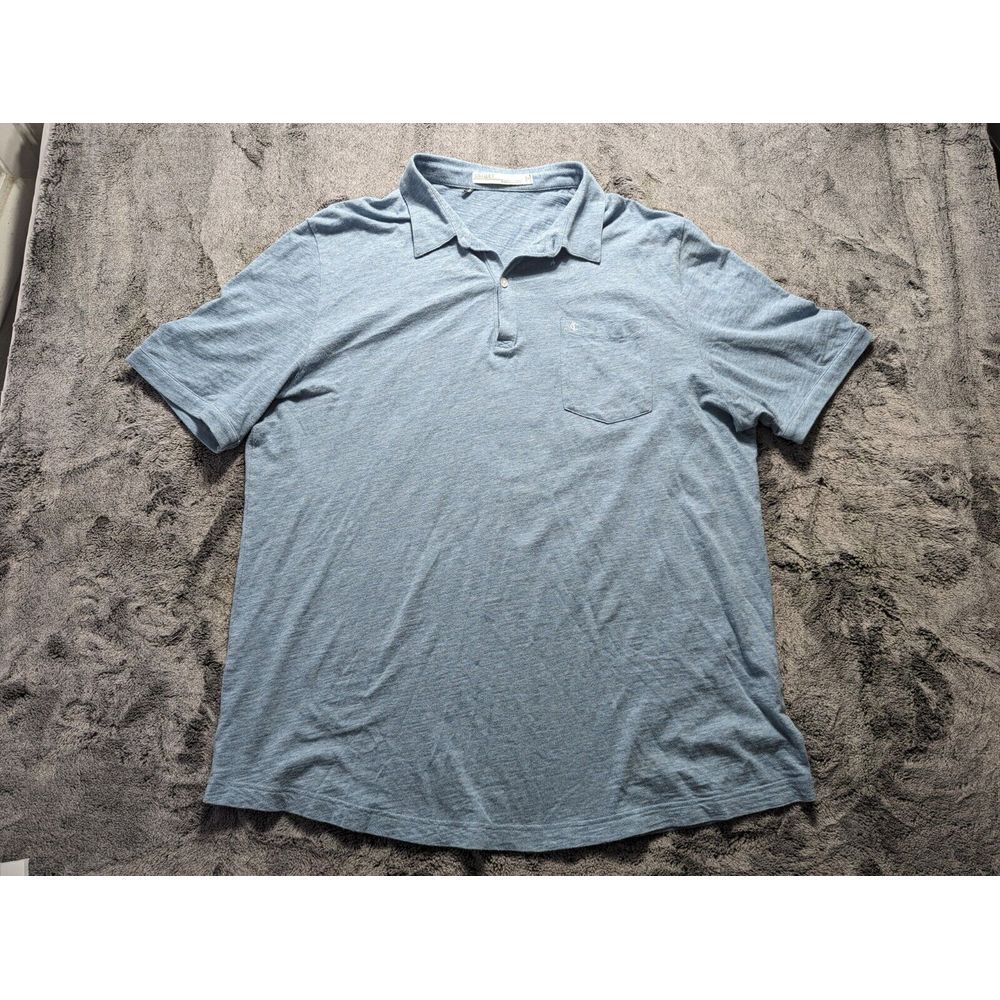 Criquet Short Sleeve Polo Shirt Men's Size XL Green